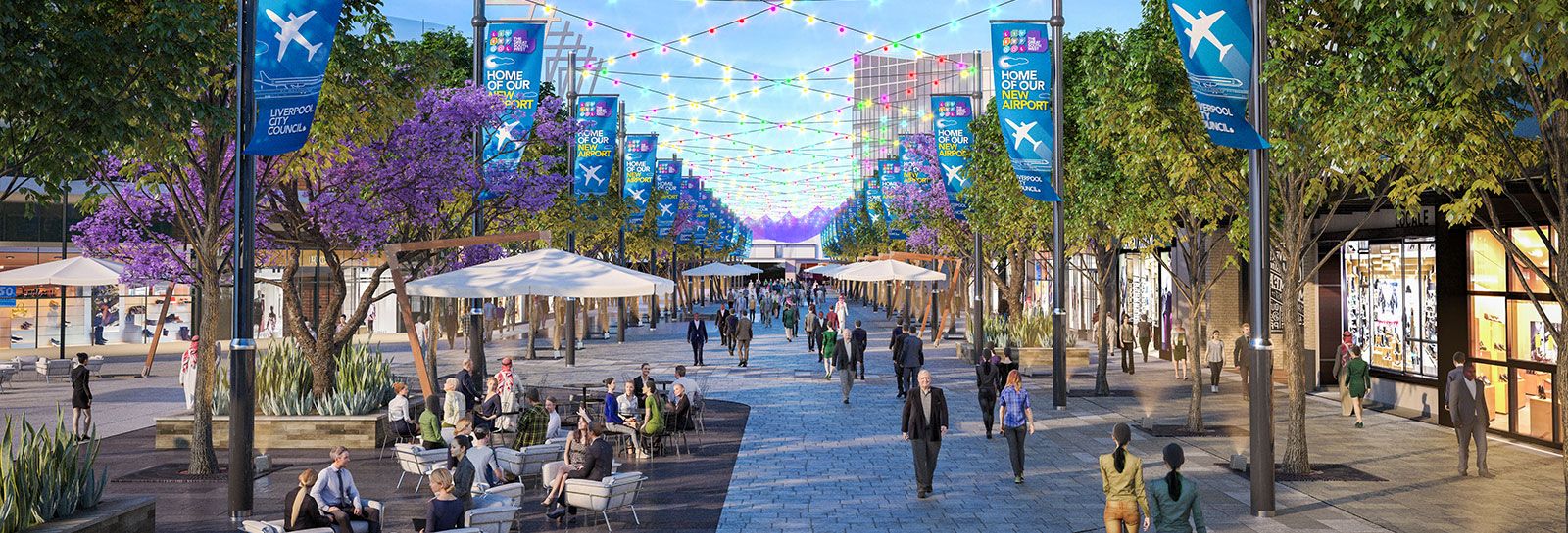 An artists impression of Macquarie Mall banner image